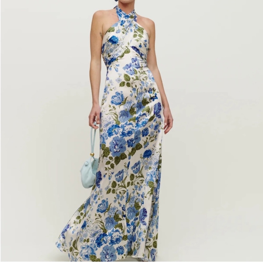 Reformation petites Veria silk dress NWT. Size 6 petite